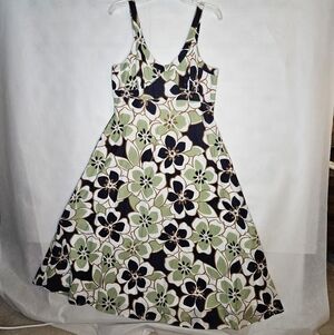 Mercer & Madison Women's Maxi Dress Size 14 Y2k Retro Cotton Babydoll  Floral